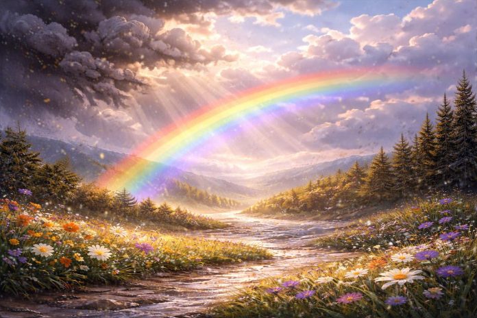 ουράνιο τόξο blog Μέσα μας ζει η αναγέννηση